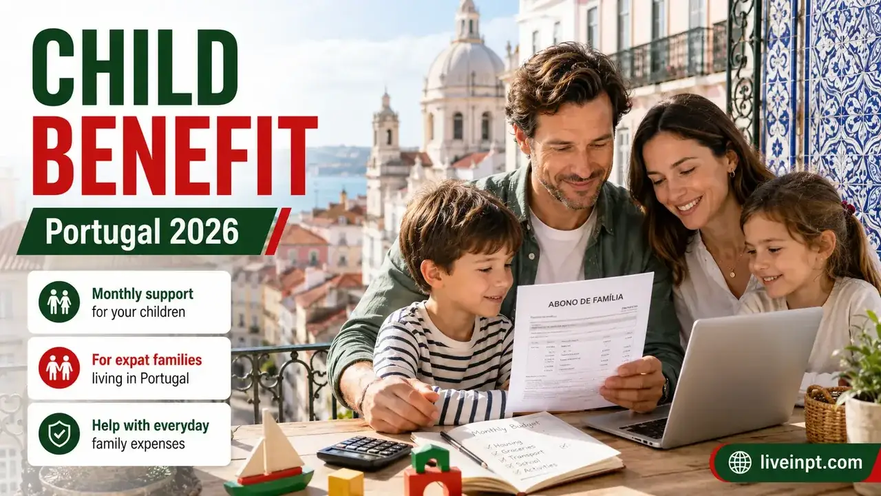 Child benefit Portugal 2026 family support guide