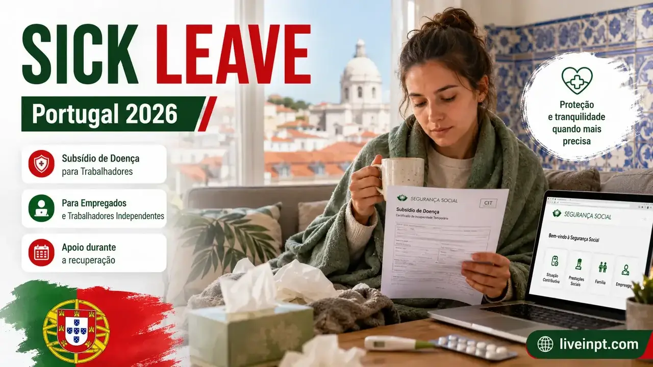 Sick leave Portugal 2026 subsidy and CIT process guide